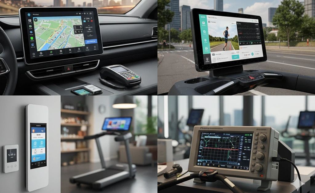 application des &eacute;crans tactiles TFT