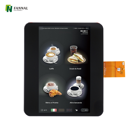 Résolution de 13,3 pouces TFT 1920x1080 avec écran tactile capacitif