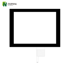 10.4 'Écran tactile interactif avec structure G + G et objectif de couverture personnalisable pour les panneaux de commande industriels