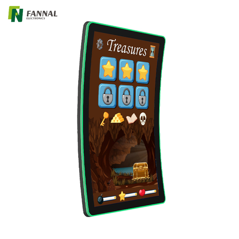 Machine de jeu d'adresse à écran tactile incurvé de 32 pouces