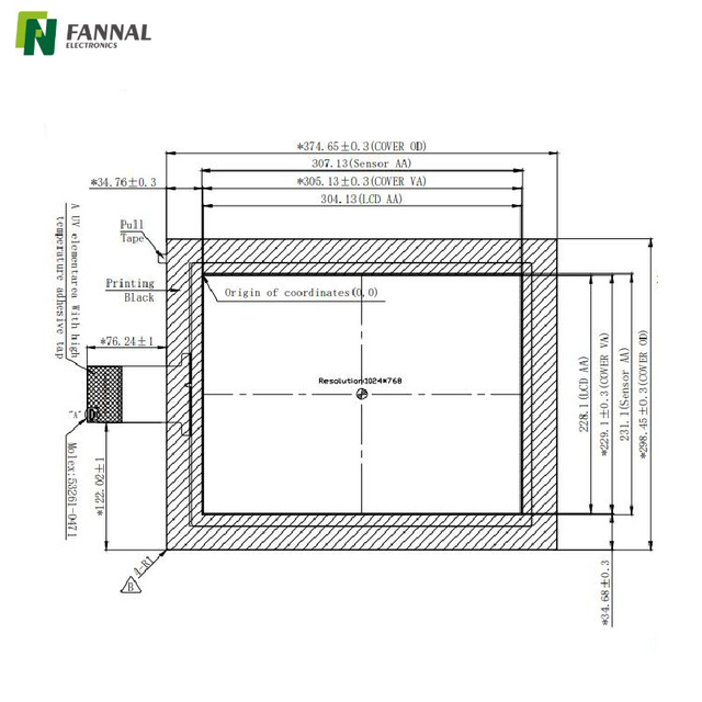 Écran tactile capacitif 15 ' | Interface USB | G+G