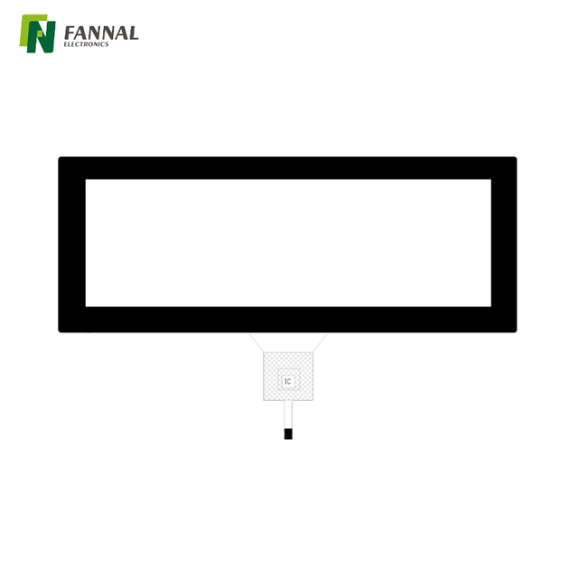 7,84 pouces Panneau tactile capacitif Microchip IC multi-touch pour les applications automobiles