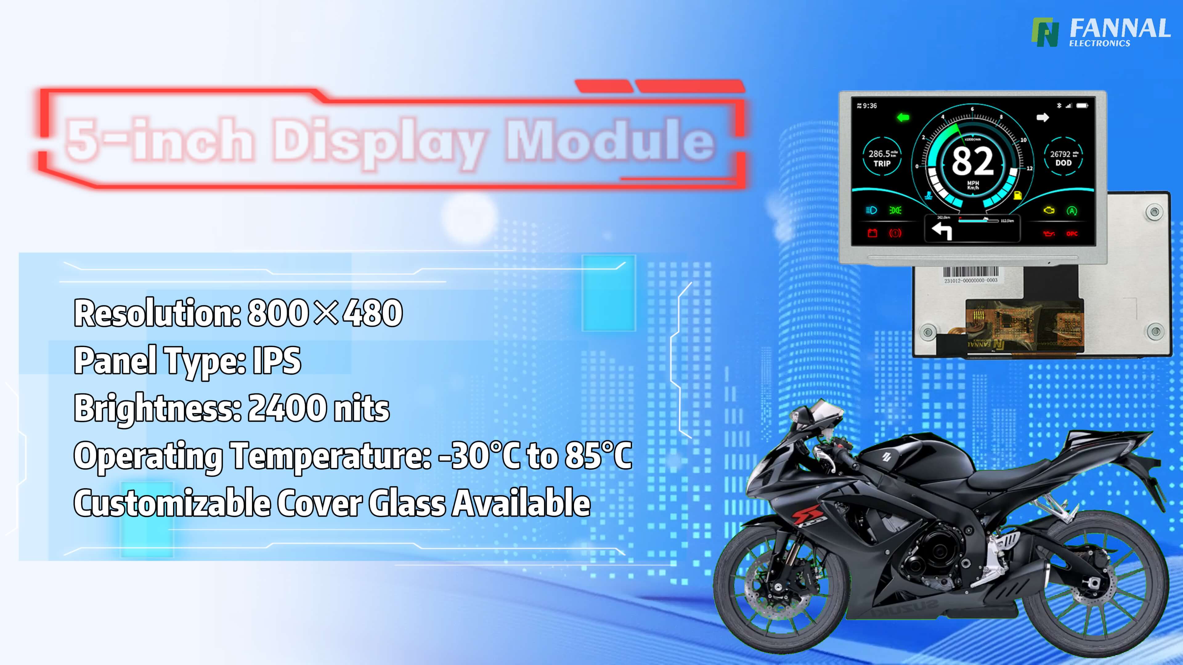 affichage de moto