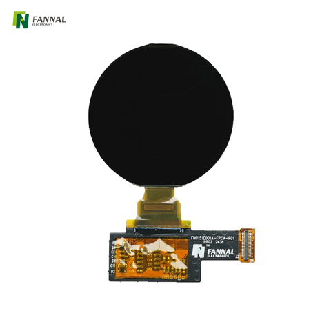 Écran OLED de 1.504 pouces, 466x466 pixels, interface MIPI et SPI, panneau d'affichage AMOLED rond pour appareils portables
