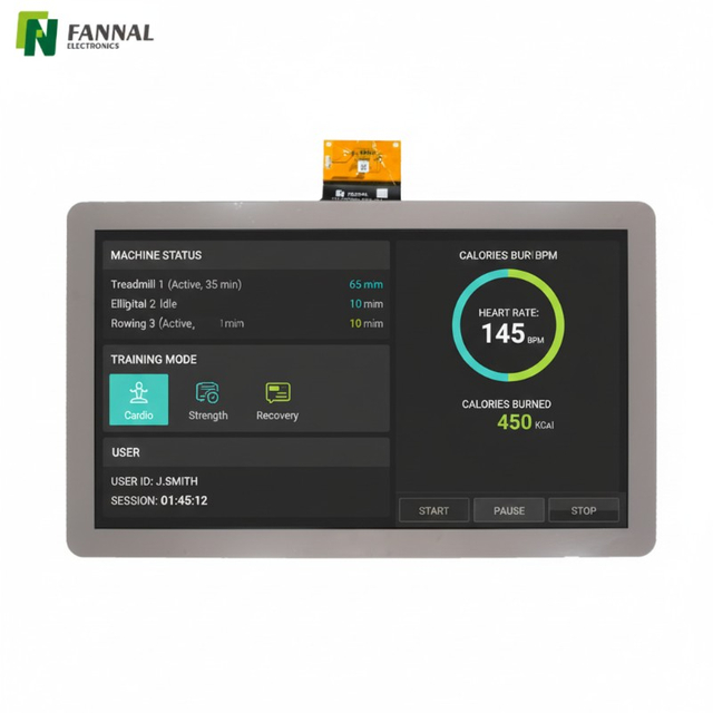 Module d'affichage tactile 21,5″ pour équipement de gym intelligent