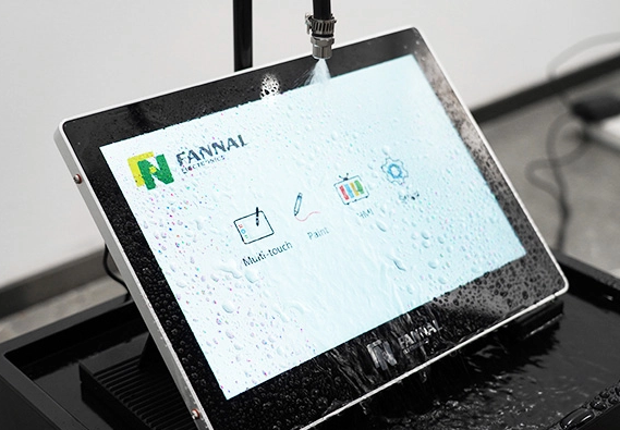 écran tactile imperméable