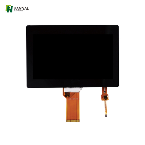 Liaison optique d'affichage à cristaux liquides de TFT d'écran tactile d'affichage à cristaux liquides de 7 pouces avec l'écran tactile