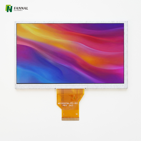 Écran TFT de 7,0 pouces, module d'affichage LCD IPS 800*480