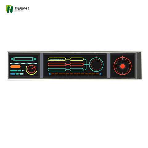 Écran TFT de type barre de 7,0 pouces, interface MIPI 280*1424