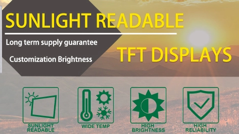 Comment les affichages TFT à haute luminosité améliorent-ils la visibilité?