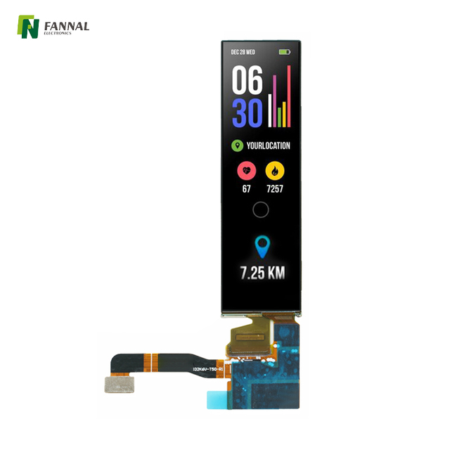 Bar de 3,2 pouces Affichage AMOLED 262x928 Écran OLED d'interface MIPI