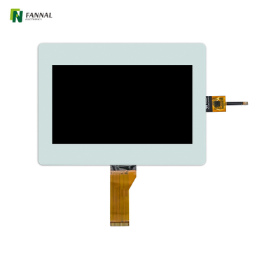 Affichage d'écran tactile de 7 pouces Affichage TFT personnalisable Affichage optique de liaison avec panneau tactile capacitif
